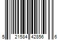 Barcode Image for UPC code 521584428566