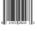 Barcode Image for UPC code 521872252033