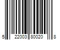 Barcode Image for UPC code 522003800208