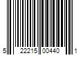 Barcode Image for UPC code 522215004401