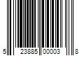 Barcode Image for UPC code 523885000038