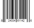 Barcode Image for UPC code 524034611426