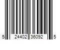 Barcode Image for UPC code 524402360925