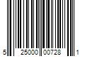 Barcode Image for UPC code 525000007281