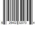 Barcode Image for UPC code 525402320704