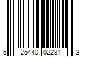 Barcode Image for UPC code 525440022813