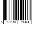 Barcode Image for UPC code 5272118024444