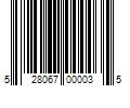 Barcode Image for UPC code 528067000035