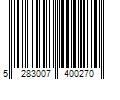 Barcode Image for UPC code 5283007400270