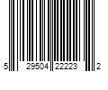 Barcode Image for UPC code 529504222232