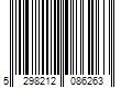 Barcode Image for UPC code 5298212086263