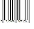 Barcode Image for UPC code 5310008007150