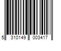 Barcode Image for UPC code 5310149003417