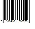 Barcode Image for UPC code 5310416000750