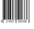 Barcode Image for UPC code 5314307500336