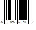 Barcode Image for UPC code 533453521407