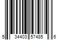 Barcode Image for UPC code 534403574856