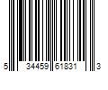 Barcode Image for UPC code 534459618313