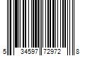 Barcode Image for UPC code 534597729728