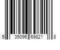 Barcode Image for UPC code 535096698218