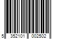 Barcode Image for UPC code 5352101002502