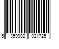 Barcode Image for UPC code 5359902021725