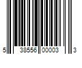 Barcode Image for UPC code 538556000033