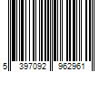 Barcode Image for UPC code 5397092962961