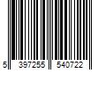 Barcode Image for UPC code 5397255540722