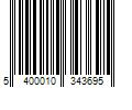 Barcode Image for UPC code 5400010343695