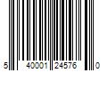 Barcode Image for UPC code 540001245760