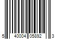 Barcode Image for UPC code 540004058923