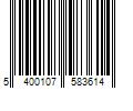 Barcode Image for UPC code 5400107583614