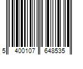 Barcode Image for UPC code 5400107648535