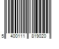 Barcode Image for UPC code 5400111819020