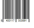 Barcode Image for UPC code 5400117003591