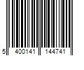 Barcode Image for UPC code 5400141144741