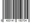 Barcode Image for UPC code 5400141150704