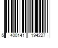 Barcode Image for UPC code 5400141194227