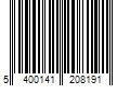 Barcode Image for UPC code 5400141208191