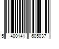 Barcode Image for UPC code 5400141605037