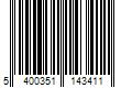 Barcode Image for UPC code 5400351143411