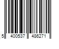 Barcode Image for UPC code 5400537486271