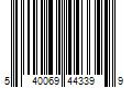 Barcode Image for UPC code 540069443399