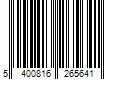 Barcode Image for UPC code 5400816265641