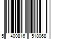 Barcode Image for UPC code 5400816518068