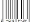 Barcode Image for UPC code 5400818974275