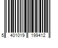 Barcode Image for UPC code 5401019199412