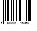 Barcode Image for UPC code 5401019467559