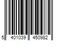 Barcode Image for UPC code 5401039450982